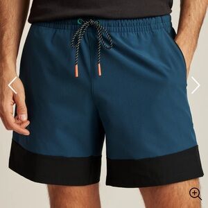 Bonobos- The Rec Short - 7 inch - XL - two tone blue - NWOT